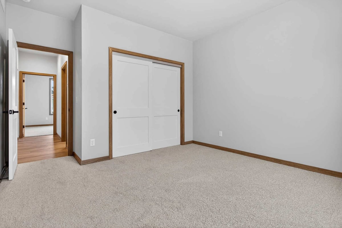 Bed Back Bedroom Closet