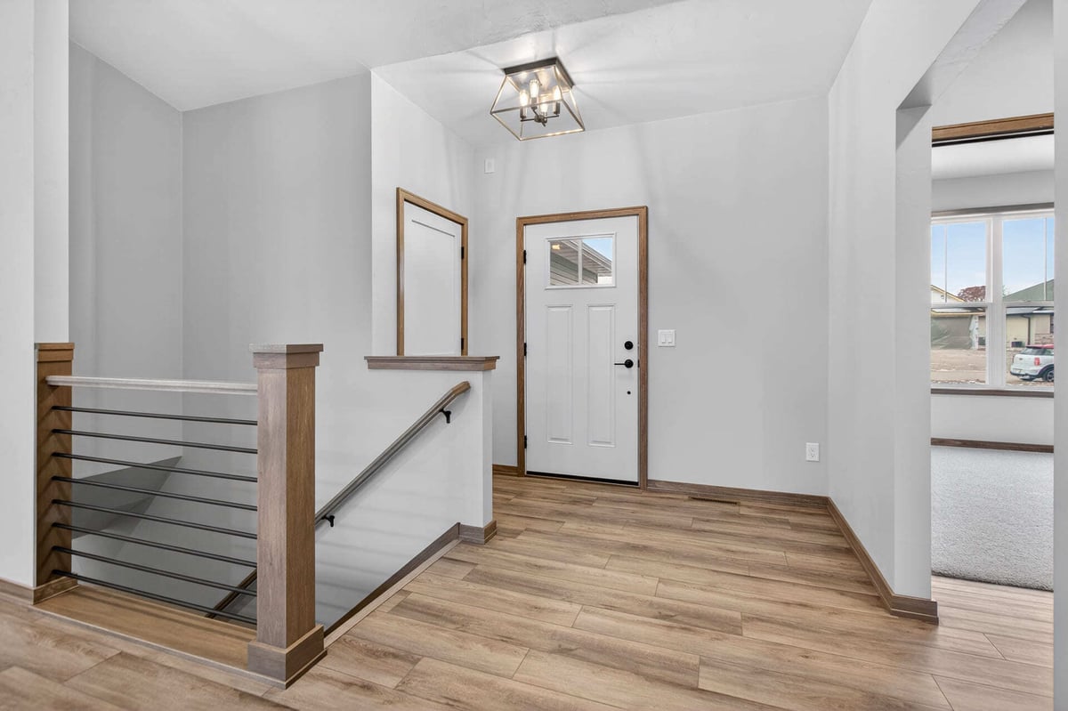 Foyer Stairs and front foyer