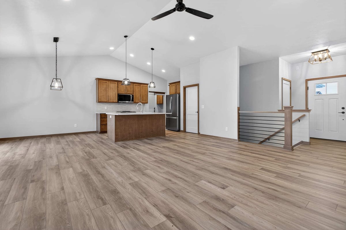 Kitchen from Living Room