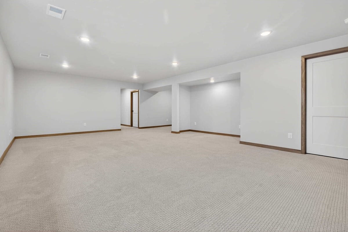 Rec room from window