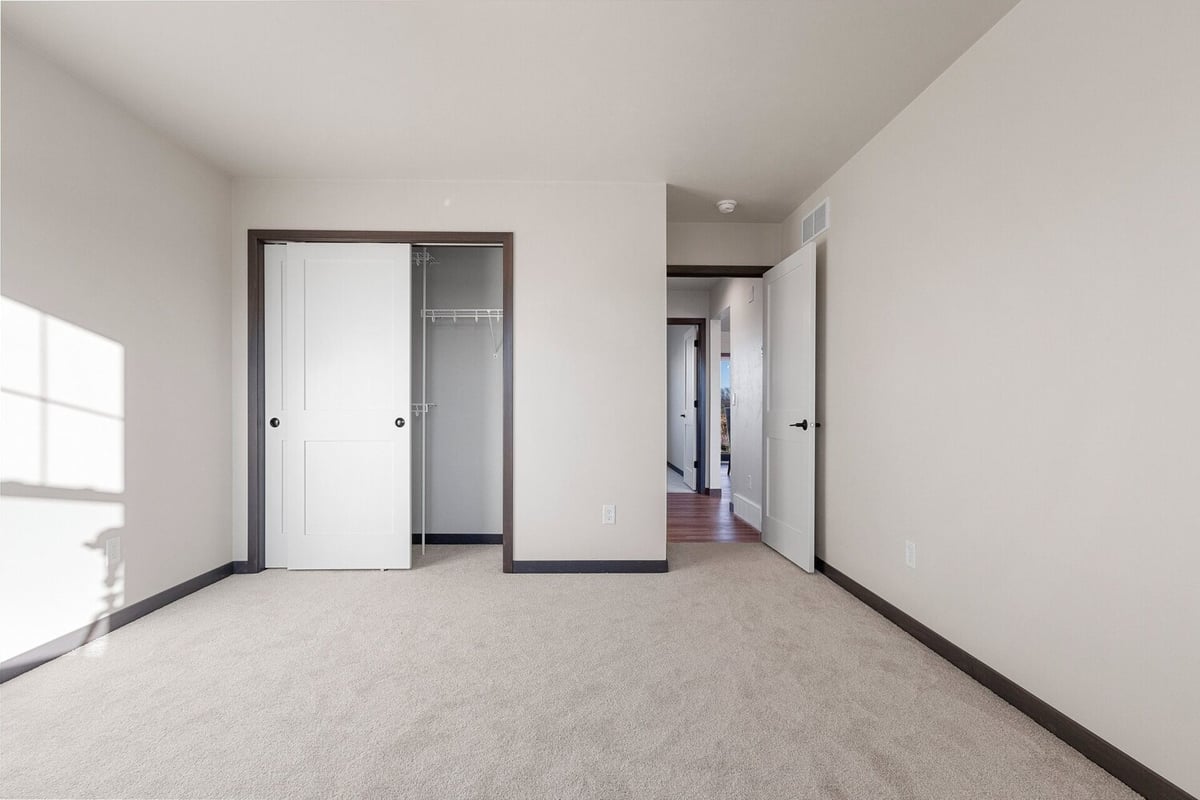 Custom-built bedroom design by Midwest Design Homes in Appleton, Wisconsin