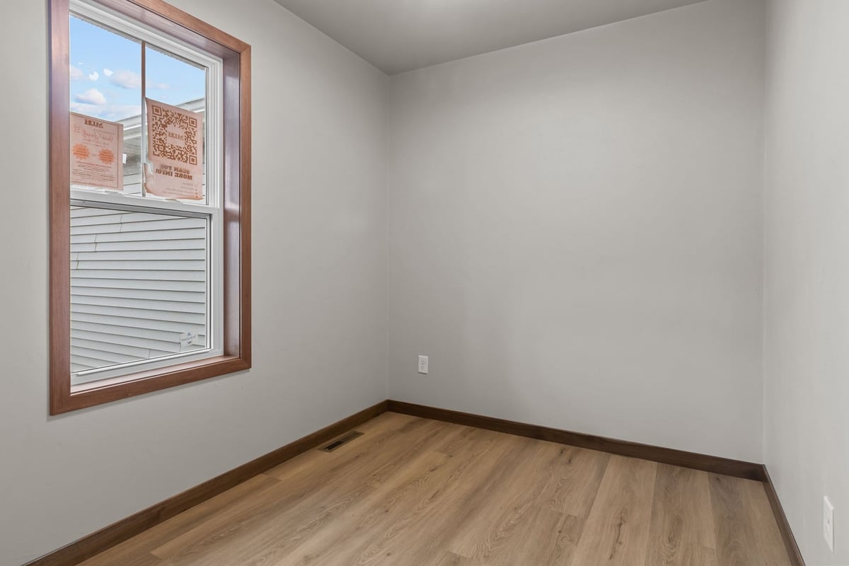 Small home office or den in custom build by Midwest Design Homes in De Pere, Wisconsin