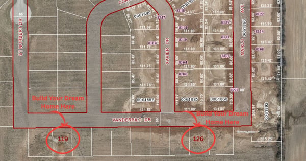 Scholar Ridge Subdivision Map in Neenah, WI
