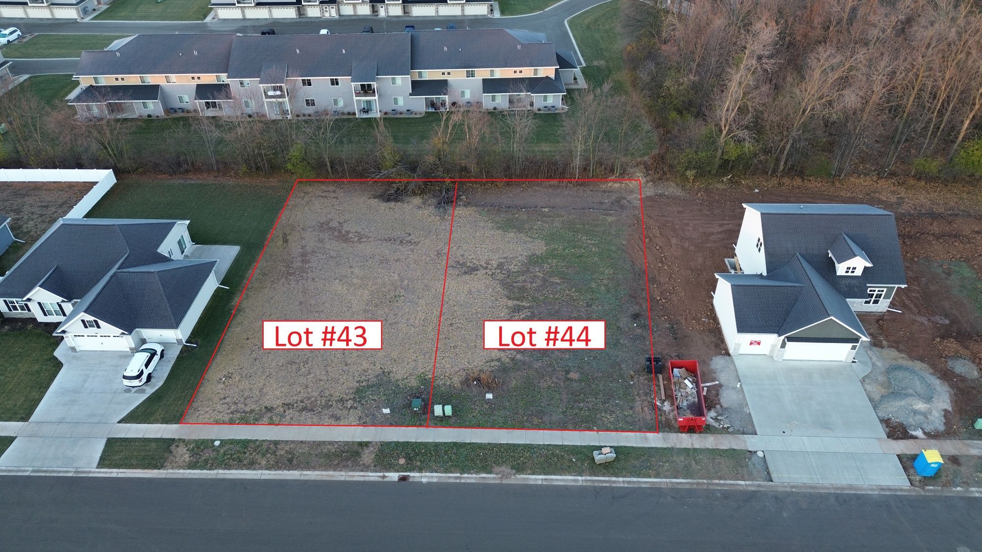 Lot 43 and 44 Constellation